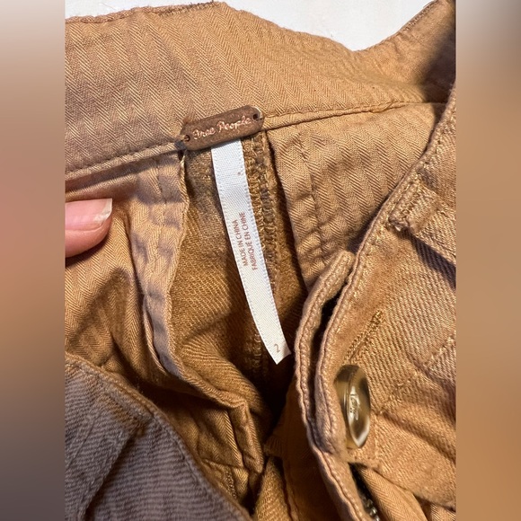 Free People High Waist, Pleated Wide Leg Pant NWT - Picture 5 of 6